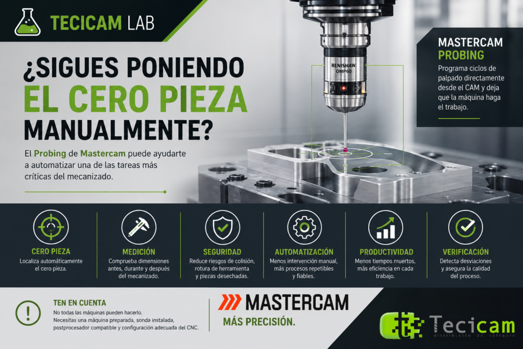 🔬 TECICAM LAB – Mastercam Probing