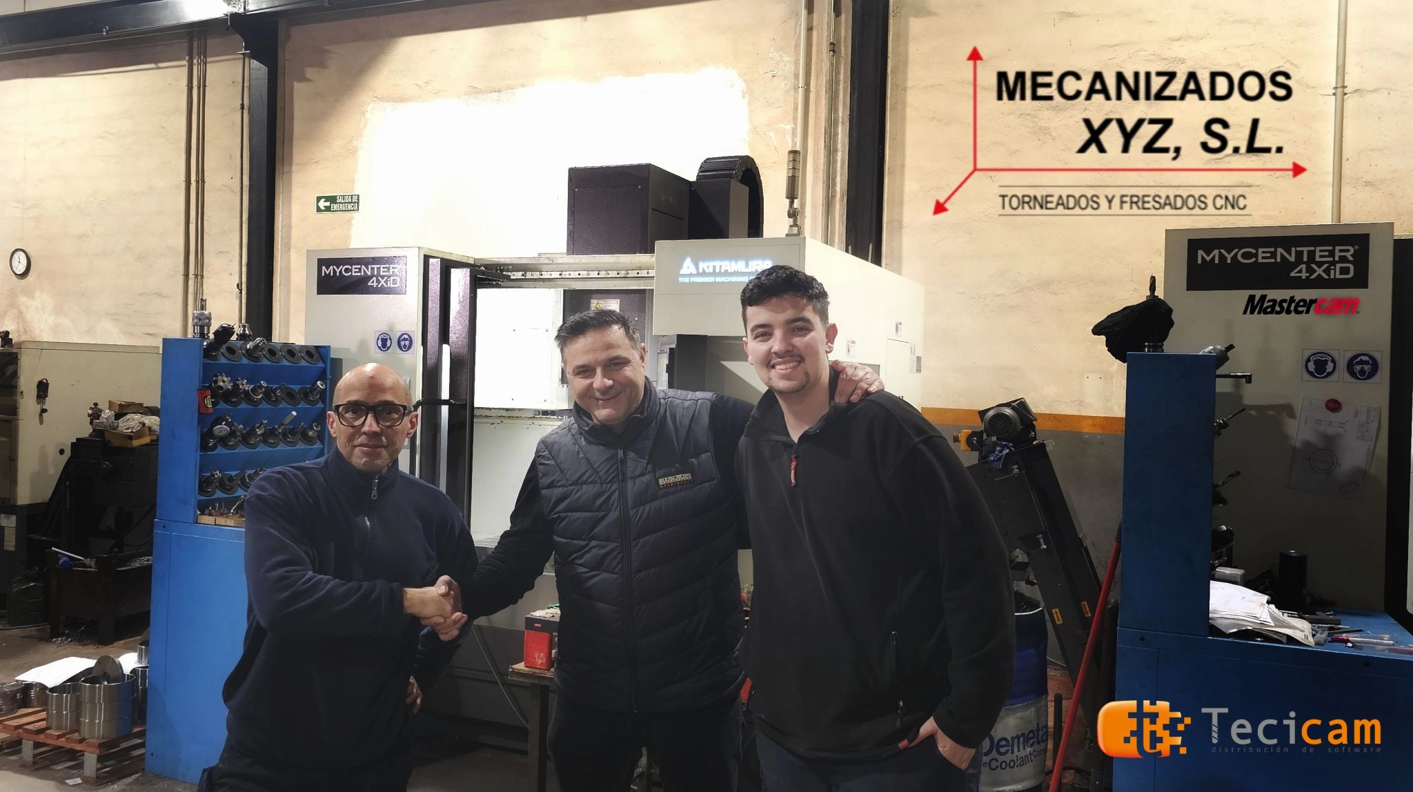 Mecanizados XYZ: más productividad y precisión con Mastercam y Tecicam